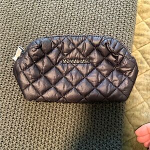 MZ Wallace Black Quilted Women's small cosmetic Bag
